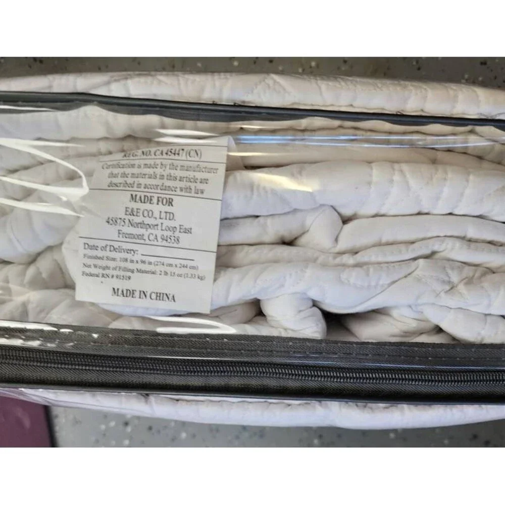 Madison Park Reversible Scalloped Edge Quilt Set King/California King White 3-Pc